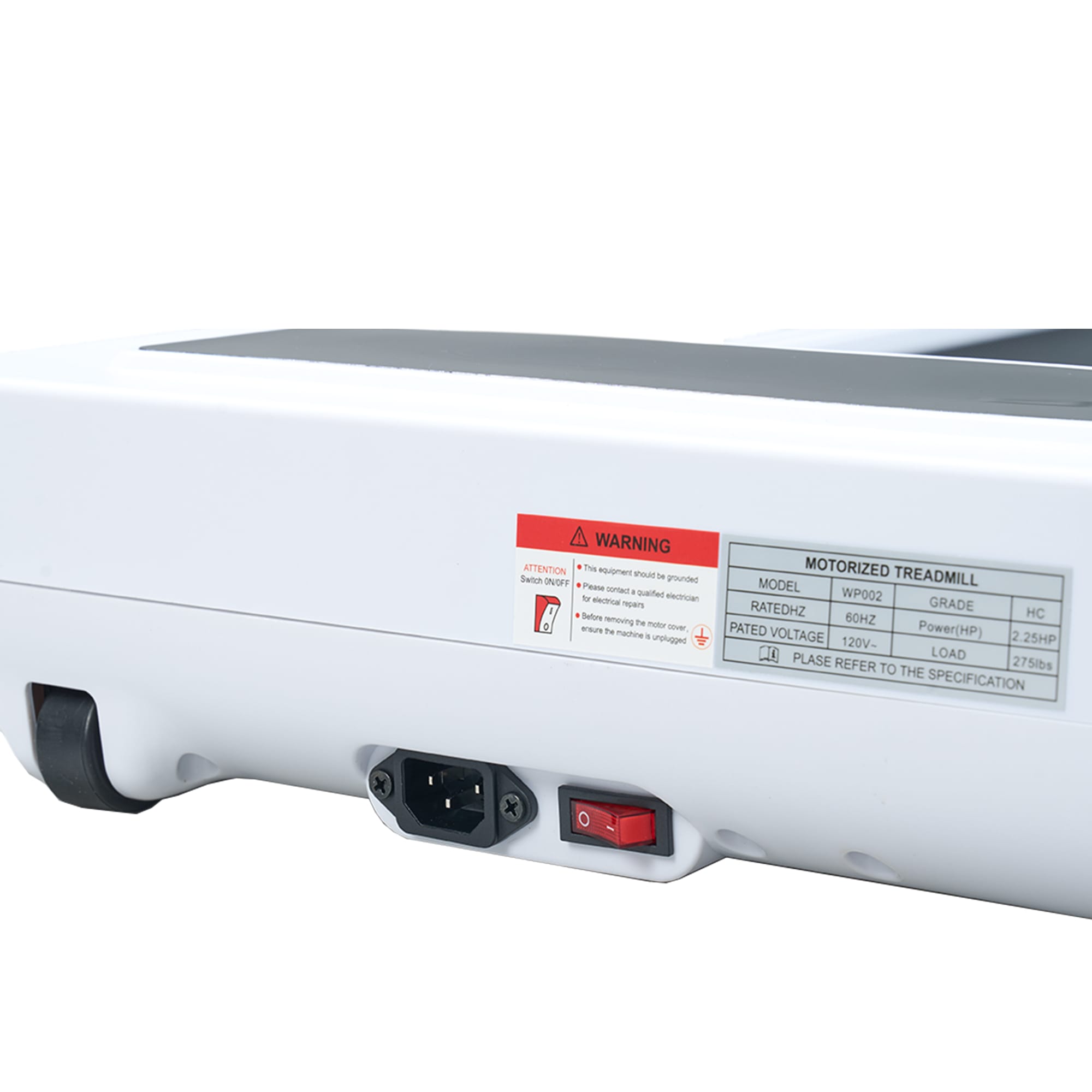 Compact Treadmill With Brushless Motor And Led Display For Home_voghion.com